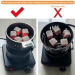 Electric Charcoal Starter with Tongs and Longer Cord