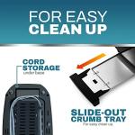 Elite Gourmet Long Slot 4-Slice Toaster Black