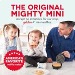 DASH Mini Waffle Maker - Nonstick & Quick Heat