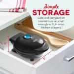 DASH Mini Waffle Maker - Nonstick & Quick Heat