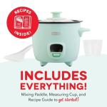 DASH Mini Rice Cooker and Steamer - Aqua