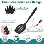 TeamFar 7-Piece Silicone Cooking Utensil Set