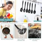 TeamFar 7-Piece Silicone Cooking Utensil Set