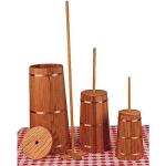 Large 20" Tapered Oak Butter Churn Makes 5 Quarts