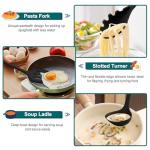 TeamFar 7-Piece Silicone Cooking Utensil Set