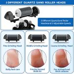 Rechargeable Electric Foot Callus Remover with 3 Rollers