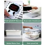 Plastic Dish Drying Rack with Drainboard and Cover