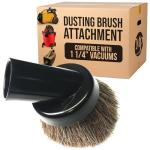 Horse Hair Vacuum Brush Attachment for Shop Vacs