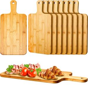 Nuenen 10-Piece Bamboo Cutting Board Set
