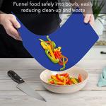 Multi-Color Flexible Plastic Cutting Board Mats 4 Pack
