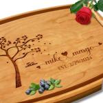 Personalized Wood Cutting Board - Unique Gift Idea