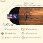 Personalized Wood Cutting Board - Unique Gift Idea