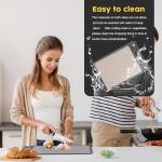 Double-Sided Stainless Steel Meat Cutting Board