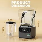 Wantjoin Quiet Blender for Smoothies and Drinks