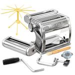 Stainless Steel Manual Pasta Maker with Dryer