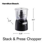 Hamilton Beach 3-Cup Electric Vegetable Chopper