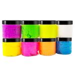 20 Pack Clear Plastic Storage Jars with Lids