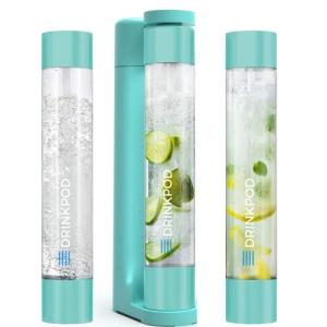 Fizzpod Home Soda Maker with 3 Bottles and Caps