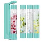 Fizzpod Home Soda Maker with 3 Bottles and Caps