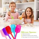 Patelai 7-Piece Silicone Spatula Set for Baking