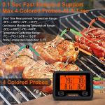 Smart Bluetooth Meat Thermometer with 4 Probes