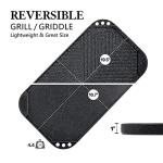 SENSARTE Reversible Nonstick Grill and Griddle Pan
