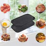 SENSARTE Reversible Nonstick Grill and Griddle Pan