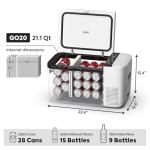 ICECO GO20 Dual Zone Portable 12V Refrigerator