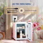 YSSOA Pink Mini Fridge - 4L Cooler & Warmer