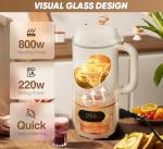 SAKER Automatic Nut Milk Maker for Plant-Based Beverages