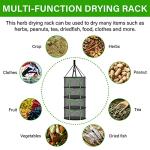 iPower 4-Layer Collapsible Herb Drying Rack