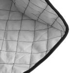 Dust-Proof Black Toaster Cover for Two Slices