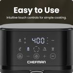 Chefman 4 QT Touchscreen Air Fryer - Black