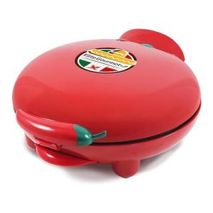 Elite Gourmet 8" Electric Quesadilla Maker in Red