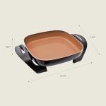 BELLA 12" Electric Skillet with Nonstick Coating