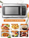 Commercial Chef 1.1 Cu Ft Stainless Steel Microwave