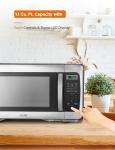 Commercial Chef 1.1 Cu Ft Stainless Steel Microwave