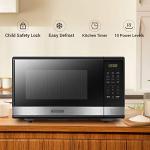 BLACK+DECKER 1000W Digital Microwave Oven, 1.1 Cu.ft