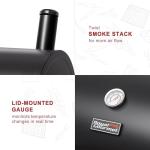 Royal Gourmet 30-Inch Charcoal Grill with Smoker