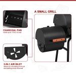 Royal Gourmet 30-Inch Charcoal Grill with Smoker