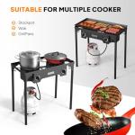 ROVSUN 2 Burner High Pressure Propane Stove