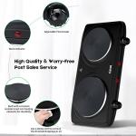 CUKOR Double Electric Hot Plate with 2 Burners