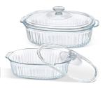 MCIRCO Glass Casserole Baking Dish Set, 4-Piece