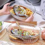 MCIRCO Glass Casserole Baking Dish Set, 4-Piece