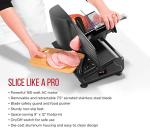 Chefman Electric Deli Slicer with Adjustable Thickness