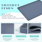 URMONA Waterproof Silicone Under Sink Mat 31'' x 22