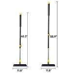 Yocada 2-in-1 Telescopic Floor Scrub Brush