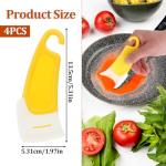 Silicone Spatula Set for Kitchen and Cooking