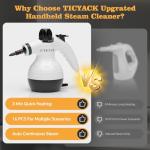 Handheld Steam Cleaner with 16 Accessories