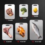 Stainless Steel Cutting Board Set - 3 Pieces